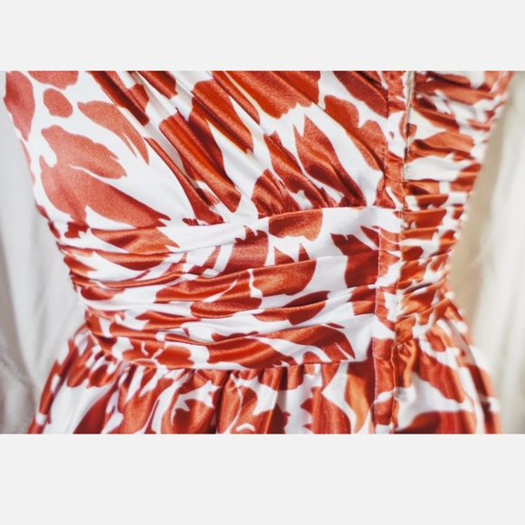 Alfred Angelo orange Grad Dress size 10 - Picture 4 of 8